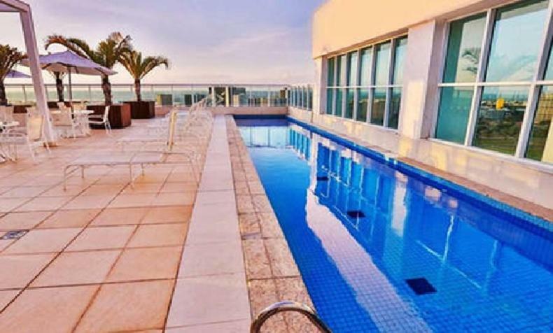 Ed Saint Moritz, Flat Com Garagem 02, Shn No Coracao De Brasilia Lägenhet Exteriör bild
